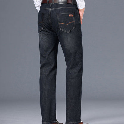 Men's Stretch Straight-Fit Jeans（50% OFF）