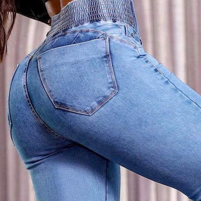🎁2026 New Arrivals 50% OFF👖Stretch Flare Jeans With A High Waist