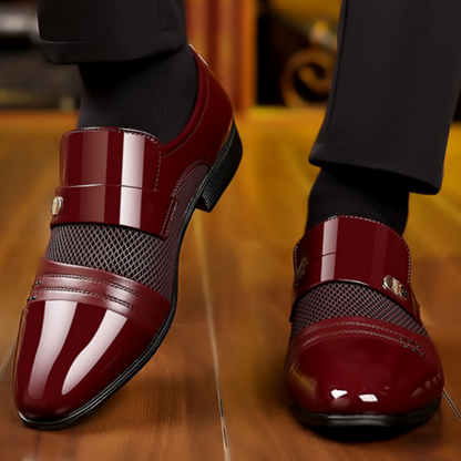 Men's Classic Non-Slip PU Leather Dress Shoes（50% OFF）