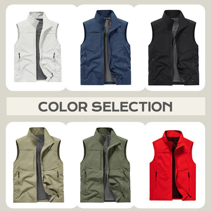 🔥VENTE CHAUDE🔥Gilet confortable à séchage rapide avec poches pour homme