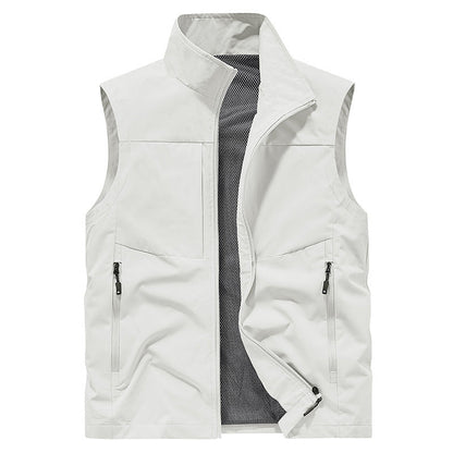 🔥VENTE CHAUDE🔥Gilet confortable à séchage rapide avec poches pour homme