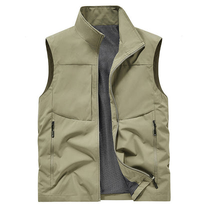 🔥VENTE CHAUDE🔥Gilet confortable à séchage rapide avec poches pour homme