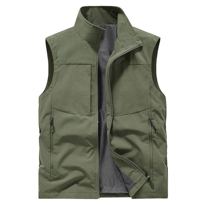 🔥VENTE CHAUDE🔥Gilet confortable à séchage rapide avec poches pour homme