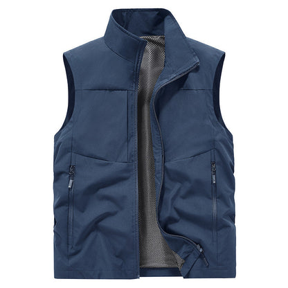 🔥VENTE CHAUDE🔥Gilet confortable à séchage rapide avec poches pour homme