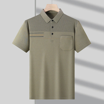 Men's Thin Breathable Casual Short Sleeved T-Shirt（50% OFF）