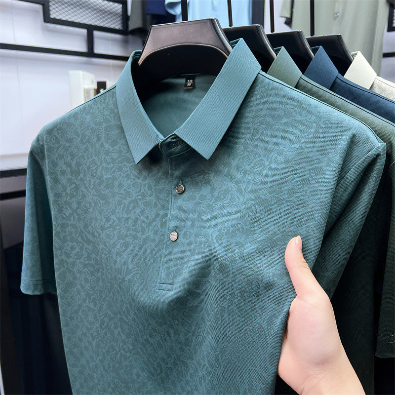 Chemise de golf à manches courtes légères pour hommes (50% de réduction)