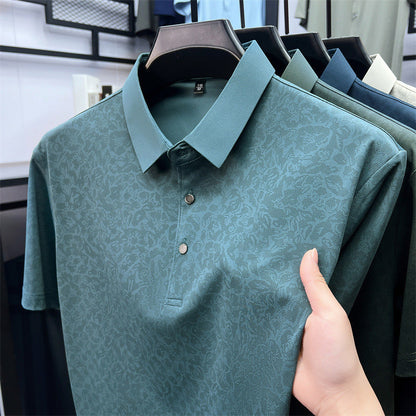 Chemise de golf à manches courtes légères pour hommes (50% de réduction)