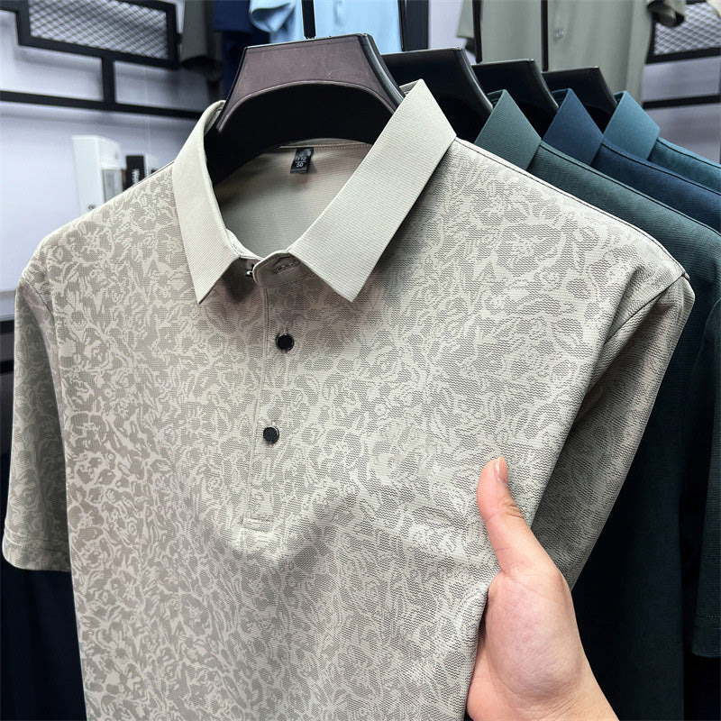 Chemise de golf à manches courtes légères pour hommes (50% de réduction)