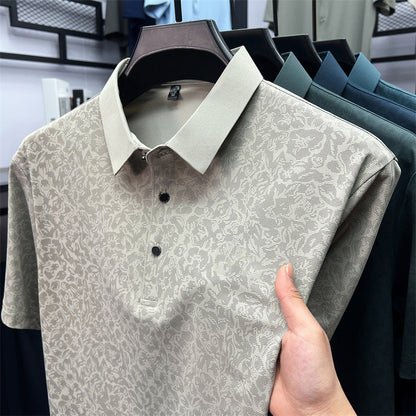 Chemise de golf à manches courtes légères pour hommes (50% de réduction)