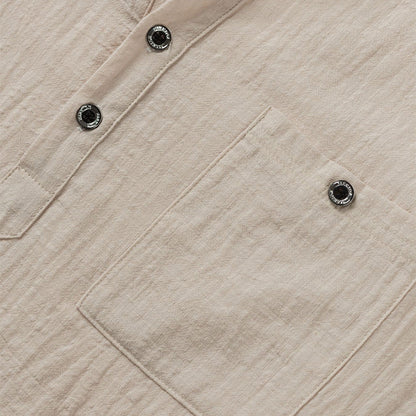 T-shirt à collier à manches courtes à manches courtes pour hommes décontractées （50% de réduction）