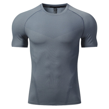 Men's Comfortable Breathable Quick Dry Crew Neck Short Sleeve Top