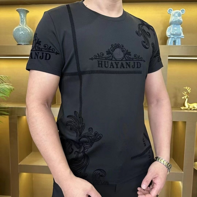 T-shirt à manches courtes à manches courtes et à manches courtes pour hommes décontractées （50% de réduction）