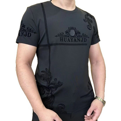 T-shirt à manches courtes à manches courtes et à manches courtes pour hommes décontractées （50% de réduction）