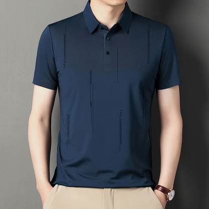 Men's Lapel Thin Short-Sleeve T-Shirt（50% OFF）