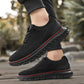 Men’s Breathable Lightweight Knit Patchwork Sneakers