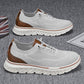 Men’s Breathable Lightweight Knit Patchwork Sneakers