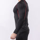 Men's Casual Long Sleeve Tight Fit Quick Dry Fitness Top