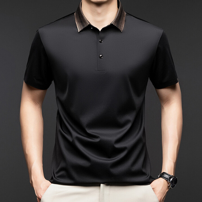 ❄️Men's Casual Business Short Sleeve Lapel T-Shirt