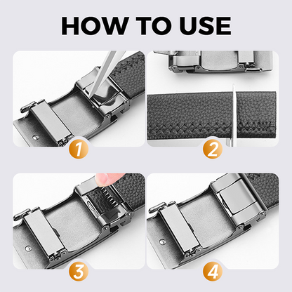 Men’s Adjustable Ratchet Belt for Casual & Dress Wear（50% OFF）