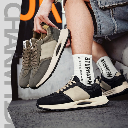 🔥Hot Sale🔥Men's Light & Soft Lace-Up Sneakers