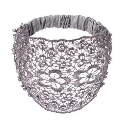 🌞Summer Sale 50% OFF🔥Plum Blossom Hollow Beaded Wide Headband