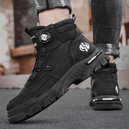 Men's PU Leather Non-Slip Work Boots