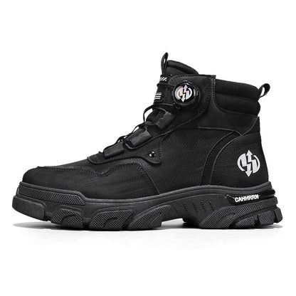 Men's PU Leather Non-Slip Work Boots