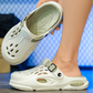 Breathable Dual-Wear Soft Sole Closed-Toe Slippers