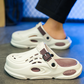 Breathable Dual-Wear Soft Sole Closed-Toe Slippers