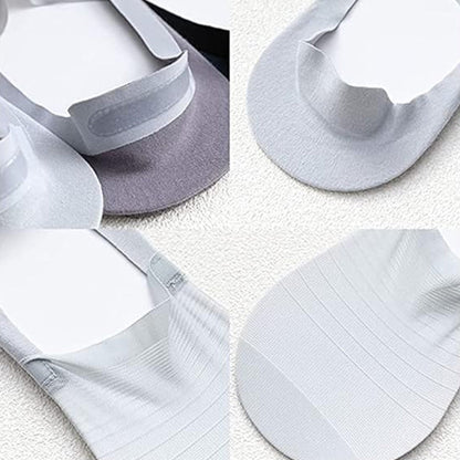 5 Pairs Ice Silk No-Show Socks Set（50% OFF)