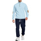 Casual Jacquard Stand Collar Top and Elastic Cuff Pants（50% OFF）