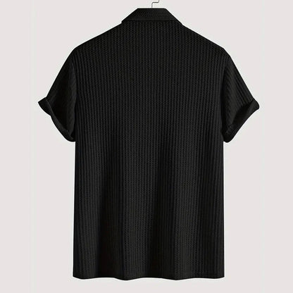 🔥HOT SALE🔥Men's Knit Short Sleeve Shirt (50% OFF)