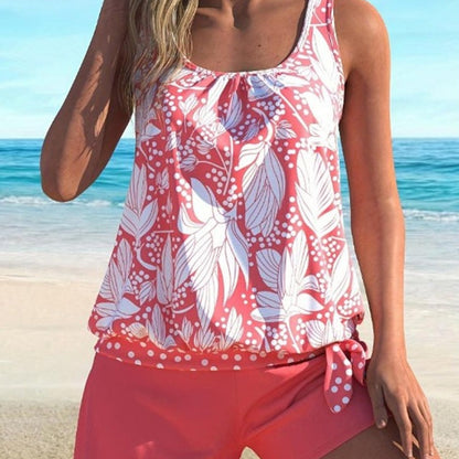 👙🌺Women's Printed Tankini Swimsuit