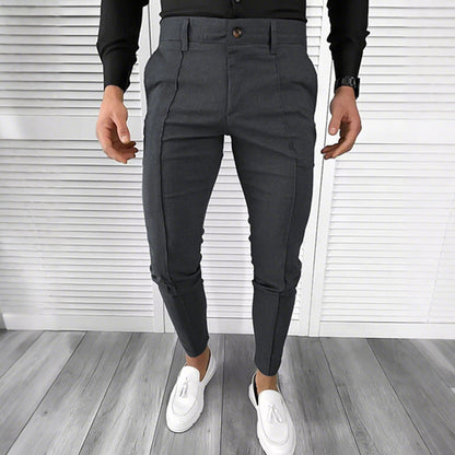 Men’s Casual Solid Color Dress Pants (50% OFF)