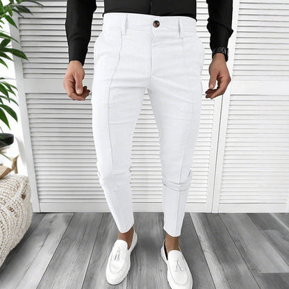 Men’s Casual Solid Color Dress Pants (50% OFF)