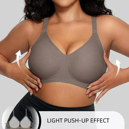 💫Comfortable, wire-free, seamless push-up bra for women