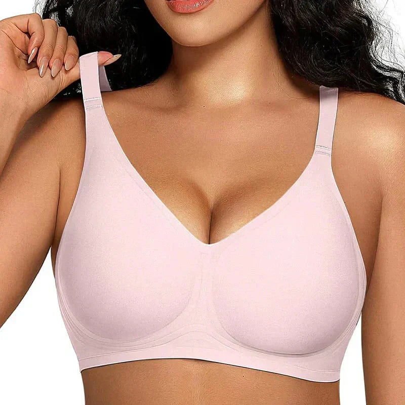 💫Comfortable, wire-free, seamless push-up bra for women