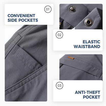 Men's Stretchy Breathable Straight-leg Tactical Trousers