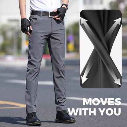 Men's Stretchy Breathable Straight-leg Tactical Trousers
