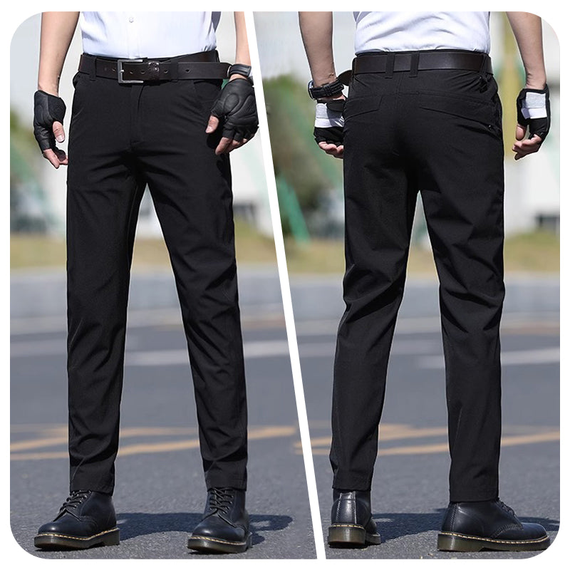 Men's Stretchy Breathable Straight-leg Tactical Trousers