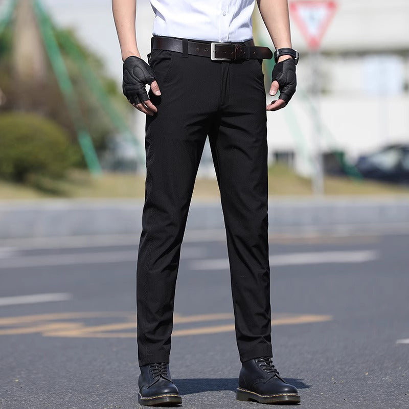 Men's Stretchy Breathable Straight-leg Tactical Trousers