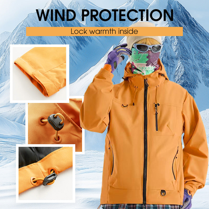 📢📢50% OFF !!!⏰Outdoor Waterproof Sports Hooded Jacket