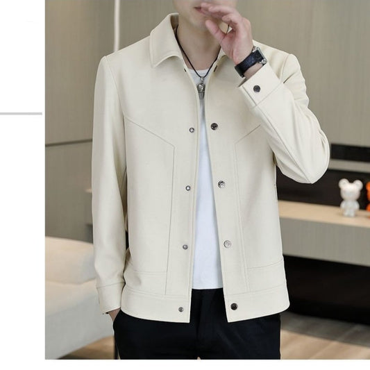 Men's Casual Button-Up Jacket（50% OFF）