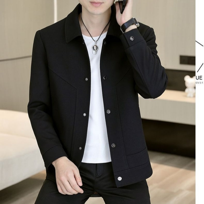 Men's Casual Button-Up Jacket（50% OFF）