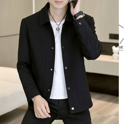 Men's Casual Button-Up Jacket（50% OFF）