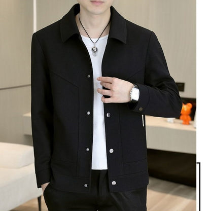 Men's Casual Button-Up Jacket（50% OFF）