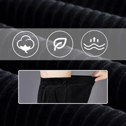 Women's High Waist Corduroy Warm Pants（50% OFF）