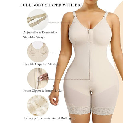 Women's Tummy Control Butt Lifting Bodysuit （50% OFF）