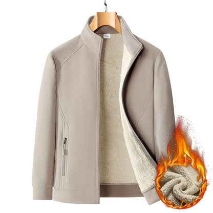 Men's Relaxed-Fit Casual Plush-Lining Jacket（50% OFF）