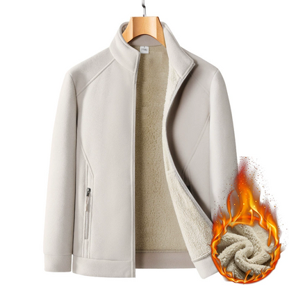Men's Relaxed-Fit Casual Plush-Lining Jacket（50% OFF）